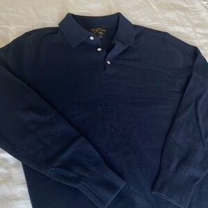 JCrew Cashmere Collared Sweater-Polo